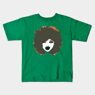 Afro Cute Natural Hair Kids T-Shirt